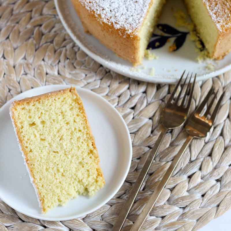 3 Ingredient Cake (No Butter, Oil or Milk) - Kirbie's Cravings