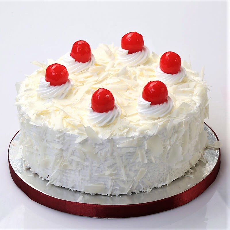 GORGEOUS WHITE FOREST CAKE