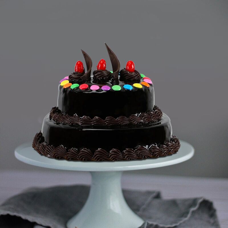 Square Chocolate Cake 2kg by Yalu Yalu